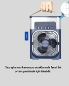 Turbo Teknolojili Ayarlanabilir Sessiz Masa Ve Ofis Fanı thumbnail 3