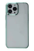 Newface Apple iPhone 14 Pro Max Kılıf Element Silikon - Yeşil thumbnail 1