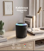 Bluetooth Hoparlör SD USB Destekli Taşınabilir Speaker D24 thumbnail 1