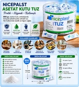 Nicepalst Asetat Kutu Stik Tuz 800 gr. thumbnail 2