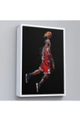 Trezon Ahşap Çerçeveli Michael Jordan Tablo-7766 thumbnail 4