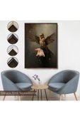 Trezon Ahşap Çerçeveli Eldeki Serçe Kuşu Tablosu-7883 thumbnail 7