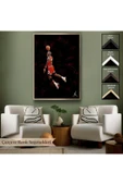 Trezon Ahşap Çerçeveli Michael Jordan Tablo-7751 thumbnail 6