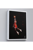 Trezon Ahşap Çerçeveli Michael Jordan Tablo-7751 thumbnail 4