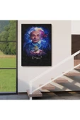 Trezon Albert Einstein E=mc2 Kanvas Tablo, Matematik Öğretmeninin Hediyesi-5244 thumbnail 4