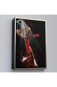 Trezon Ahşap Çerçeveli Michael Jordan Tablo-7682 thumbnail 3