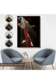Trezon Ahşap Çerçeveli Michael Jordan Tablo-7682 thumbnail 7