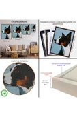 Trezon Ahşap Çerçeveli Sevimli Köpek Tablosu-7635 thumbnail 5