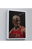 Trezon Ahşap Çerçeveli Michael Jordan Tablo-7739 thumbnail 4