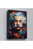 Trezon Ahşap Çerçeveli Albert Einstein Tablo-7827 thumbnail 1