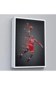 Trezon Ahşap Çerçeveli Michael Jordan Tablo-7730 thumbnail 4
