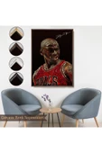Trezon Ahşap Çerçeveli Michael Jordan Tablo-7739 thumbnail 7