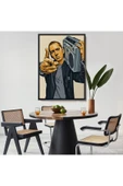 Trezon Ahşap Çerçeveli Eminem Tablosu-7948 thumbnail 8