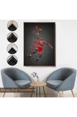 Trezon Ahşap Çerçeveli Michael Jordan Tablo-7730 thumbnail 7