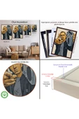 Trezon Ahşap Çerçeveli Eminem Tablosu-7948 thumbnail 5