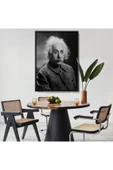 Trezon Ahşap Çerçeveli Albert Einstein Tablo-7845 thumbnail 8