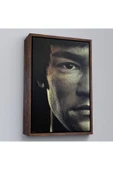 Trezon Ahşap Çerçeveli Bruce Lee Tablosu-7823 thumbnail 2