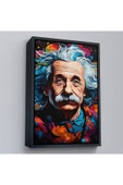 Trezon Ahşap Çerçeveli Albert Einstein Tablo-7827 thumbnail 3