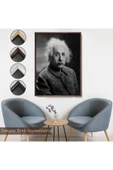 Trezon Ahşap Çerçeveli Albert Einstein Tablo-7845 thumbnail 7