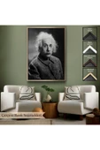Trezon Ahşap Çerçeveli Albert Einstein Tablo-7845 thumbnail 6
