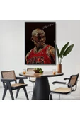 Trezon Ahşap Çerçeveli Michael Jordan Tablo-7739 thumbnail 8