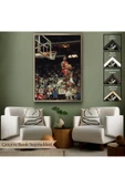 Trezon Ahşap Çerçeveli Michael Jordan Tablo-7965 thumbnail 6