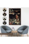 Trezon Ahşap Çerçeveli Michael Jordan Tablo-7965 thumbnail 7