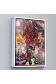 Trezon Ahşap Çerçeveli Michael Jordan Tablo-7781 thumbnail 4