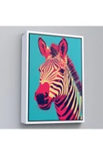 Trezon Ahşap Çerçeveli Zebra Tablosu-7642 thumbnail 4