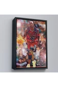 Trezon Ahşap Çerçeveli Michael Jordan Tablo-7781 thumbnail 3