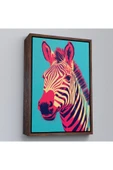 Trezon Ahşap Çerçeveli Zebra Tablosu-7642 thumbnail 2