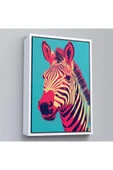 Trezon Ahşap Çerçeveli Zebra Tablosu-7642 thumbnail 1