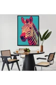 Trezon Ahşap Çerçeveli Zebra Tablosu-7642 thumbnail 8