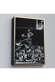 Trezon Ahşap Çerçeveli Michael Jordan Tablo-7851 thumbnail 1