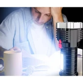 USB Şarjlı 4 Modlu El Feneri thumbnail 1
