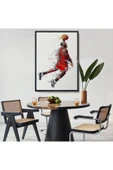 Trezon Ahşap Çerçeveli Michael Jordan Tablo-7787 thumbnail 8