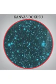 Trezon Geyiğin Gece Ormandaki Silüeti Duvar Tablosu-6369 thumbnail 6
