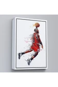 Trezon Ahşap Çerçeveli Michael Jordan Tablo-7787 thumbnail 1