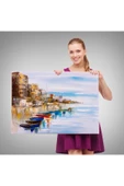 Trezon Mykonos Limanı Duvar Tablosu-1209 thumbnail 4