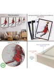 Trezon Ahşap Çerçeveli Michael Jordan Tablo-7787 thumbnail 5