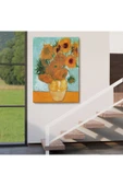 Trezon Vincent Van Gogh Ayçiçeği Tablosu-6437 thumbnail 4