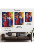 Trezon Çello Çalan Adam Duvar Tablo-6426 thumbnail 5