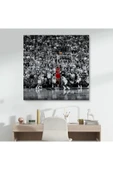 Trezon Michael Jordan Üçlük Şutu Kanvas Tablo-5171 thumbnail 7