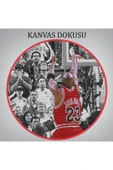 Trezon Michael Jordan Üçlük Şutu Kanvas Tablo-5171 thumbnail 6