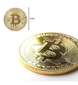 Bitcoin Madeni Hatıra Parası Hediyelik Para thumbnail 2