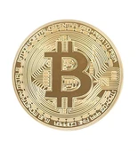 Bitcoin Madeni Hatıra Parası Hediyelik Para thumbnail 3