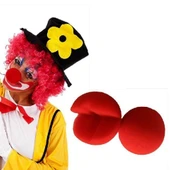 2 Adet Palyaço Burnu Sünger Palyaço Burnu thumbnail 3