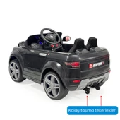 Raptor GT 12 Volt Uzaktan Kumandalı MP3 Bluetooth Destekli Otomatik Fren Sistemli Çocuk Akülü Araba thumbnail 8