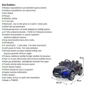Raptor GT 12 Volt Uzaktan Kumandalı MP3 Bluetooth Destekli Otomatik Fren Sistemli Çocuk Akülü Araba thumbnail 3