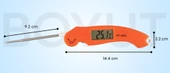 Texta KT-600 Katlanır Problu Mutfak Termometresi thumbnail 4